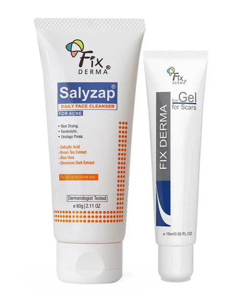 Fixderma Skincare Anti-Acne And Acne Scars Combo